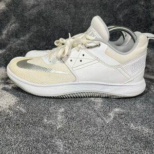 Nike FLY BY II Low Mens WHITE Size 8 Sneakers